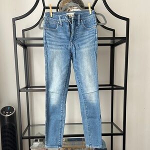 Madewell High rise Skinny Jeans